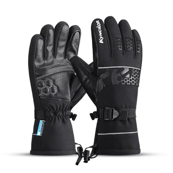 cycling gloves winter support touch screen warm waterproof biker anti-slip full finger outdoor sports bicycle accessories, Black
cycling gloves winter support touch screen warm waterproof biker anti-slip full finger outdoor sports bicycle accessories, Black