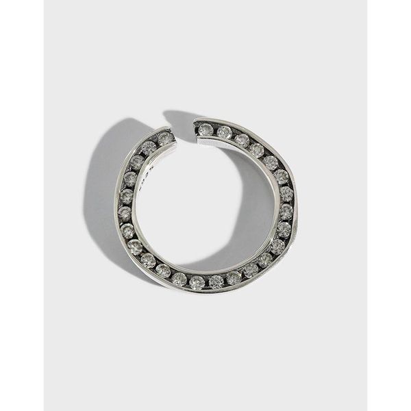 cluster rings retro authentic s925 sterling silver jewelry zircon set irregular circle adjust tlj1351, Golden;silver
cluster rings retro authentic s925 sterling silver jewelry zircon set irregular circle adjust tlj1351, Golden;silver