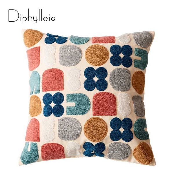pillow case diphylleia modern geometry style colorfull cushion cover cotton canvas towel embroidery sofa
pillow case diphylleia modern geometry style colorfull cushion cover cotton canvas towel embroidery sofa