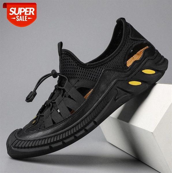hole men's shoes large size breathable outdoor beach sandals casual sports #k41j, Black
hole men's shoes large size breathable outdoor beach sandals casual sports #k41j, Black