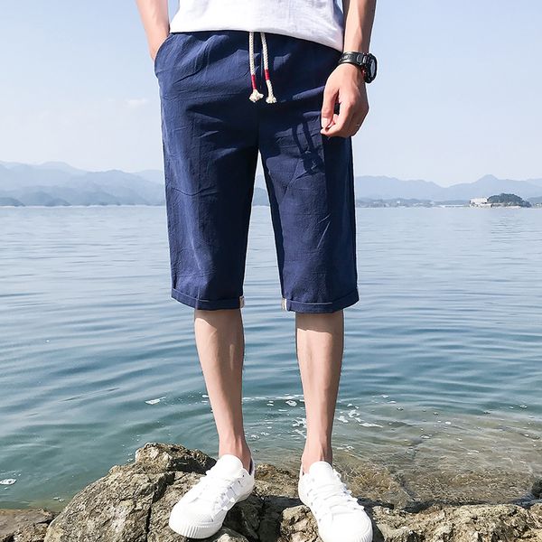 a 911 the new summer 2021 7 minutes of pants men's casual pants six points five beach shorts thin fashion pants in the summer, Blue
a 911 the new summer 2021 7 minutes of pants men's casual pants six points five beach shorts thin fashion pants in the summer, Blue