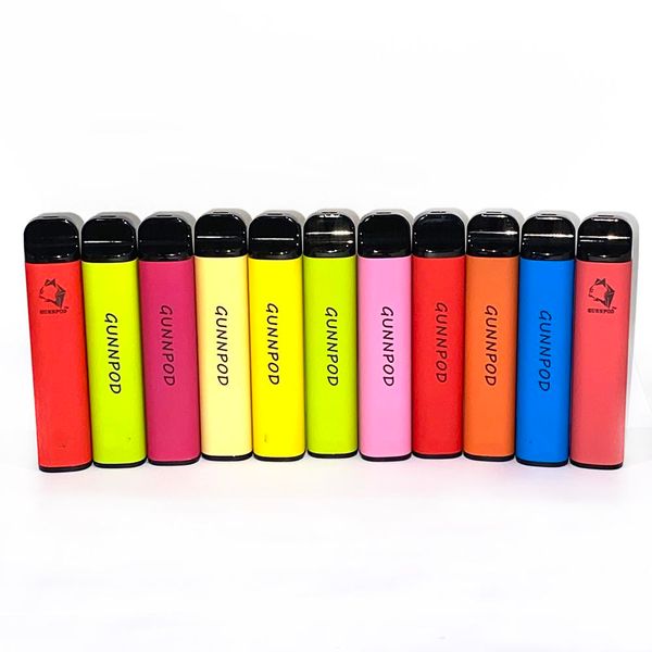 Hot-seller GunnPod Disposable e-cigs 2000 Puffs 1250mAh Vape Pen Puff Bang xxl of High Quality
Hot-seller GunnPod Disposable e-cigs 2000 Puffs 1250mAh Vape Pen Puff Bang xxl of High Quality
