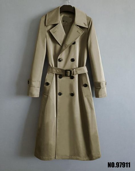 men's trench coats zk442 fashion & jackets 2021 runway luxury european design party style clothing, Tan;black
men's trench coats zk442 fashion & jackets 2021 runway luxury european design party style clothing, Tan;black