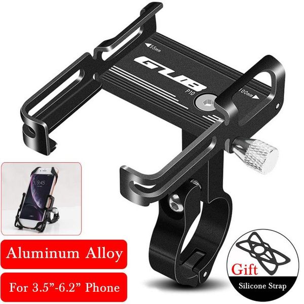 aluminum bike phone holder non-slip bicycle mount stand anti slip motorcycle handlebar clip for 3.5" to 7.5" cell mounts & holders
aluminum bike phone holder non-slip bicycle mount stand anti slip motorcycle handlebar clip for 3.5" to 7.5" cell mounts & holders