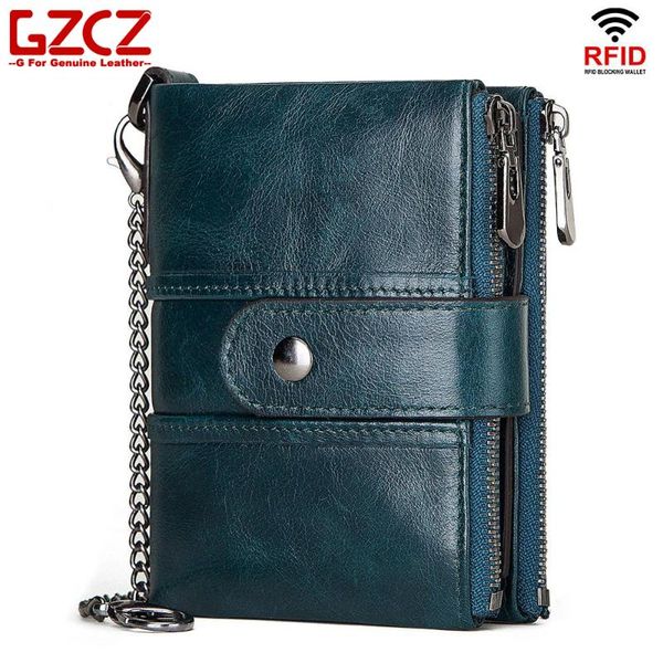 wallets gzcz rfid chain wallet crazy horse genuine leather short small with coin pocket portomonee money purse bag for women man, Red;black
wallets gzcz rfid chain wallet crazy horse genuine leather short small with coin pocket portomonee money purse bag for women man, Red;black