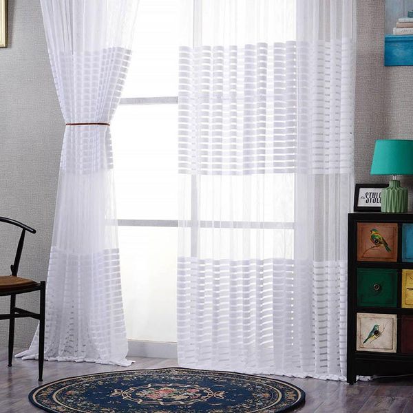 1pc white yarn curtain window tulle curtains for living room kitchen modern treatments voile & drapes
1pc white yarn curtain window tulle curtains for living room kitchen modern treatments voile & drapes