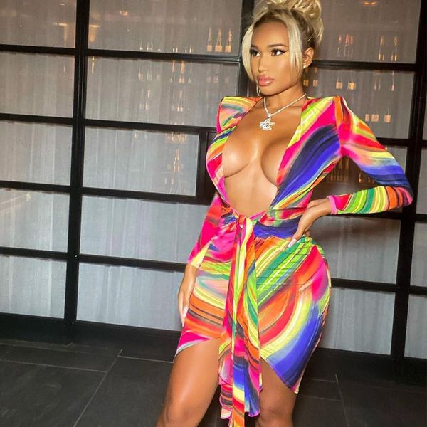 casual dresses fashion women streetwear digital print mini dress spring autumn long sleeve deep v-neck high waist tie-up party bodycon, Black;gray
casual dresses fashion women streetwear digital print mini dress spring autumn long sleeve deep v-neck high waist tie-up party bodycon, Black;gray