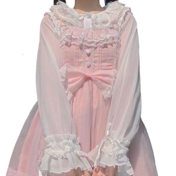 women's blouses & shirts soft girls lolita chiffon white blouse teens cute sweet fashion button up ruffles lace japanese long
women's blouses & shirts soft girls lolita chiffon white blouse teens cute sweet fashion button up ruffles lace japanese long