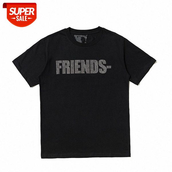 brand vl silver diamond logo big v printing casual men's and women's round neck short sleeve #819a, White;black
brand vl silver diamond logo big v printing casual men's and women's round neck short sleeve #819a, White;black