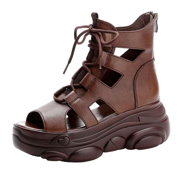 sandals rome shoes women genuine leather hided increased wedges 2021 cow leahter summer for on platform, Black
sandals rome shoes women genuine leather hided increased wedges 2021 cow leahter summer for on platform, Black