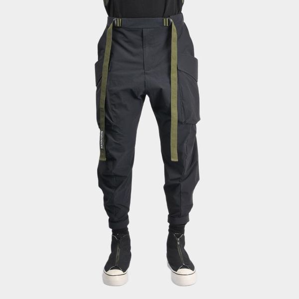 men's pants three-dimensional tailoring city functional wind waterproof cropped nosucism men trouswers, Black
men's pants three-dimensional tailoring city functional wind waterproof cropped nosucism men trouswers, Black
