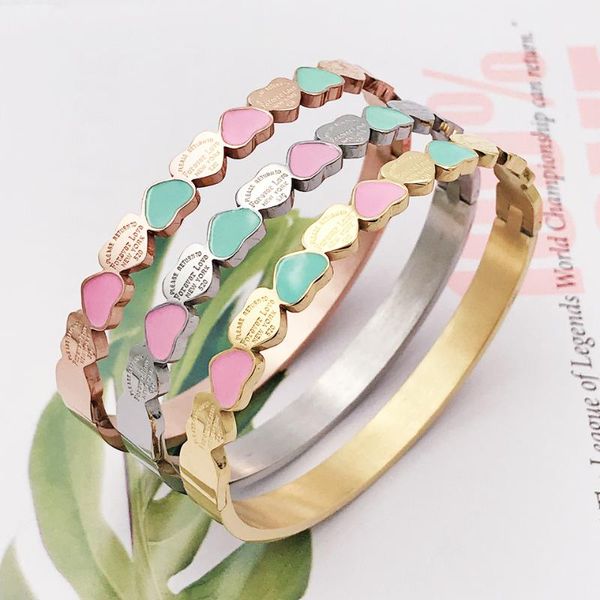 bangle sweet heart charm cuff bangles for girls stainless steel gold plating 7mm width luxury wristband wedding women, Black
bangle sweet heart charm cuff bangles for girls stainless steel gold plating 7mm width luxury wristband wedding women, Black