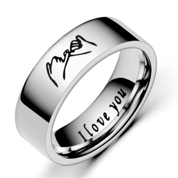 wedding rings creative romantic holding hands couple ring black and white stainless steel for men women engagement jewelry gifts, Slivery;golden
wedding rings creative romantic holding hands couple ring black and white stainless steel for men women engagement jewelry gifts, Slivery;golden