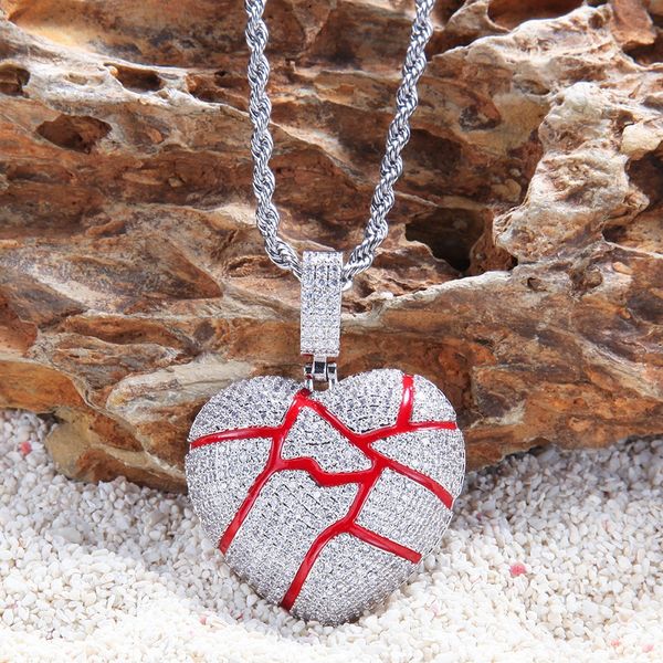 broken heart pendant necklace for mens new fashion hip hop necklace jewelry iced out pendant necklace, Silver
broken heart pendant necklace for mens new fashion hip hop necklace jewelry iced out pendant necklace, Silver