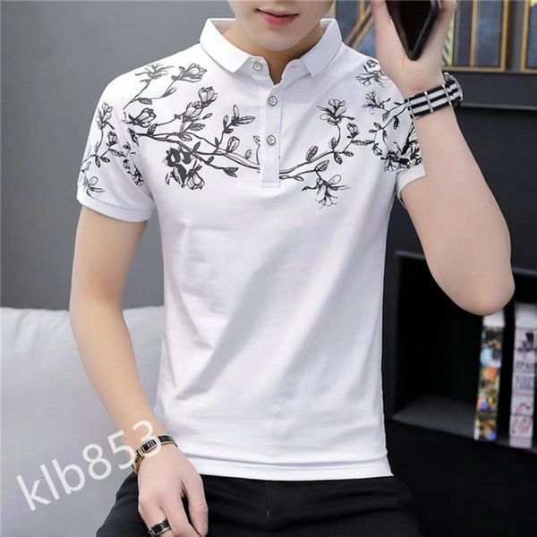 summer new trendy brand men's t-shirt breathable comfortable and fashionable all-match3, White;black
summer new trendy brand men's t-shirt breathable comfortable and fashionable all-match3, White;black