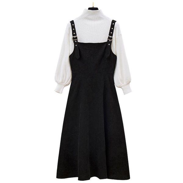 two piece dress fashion casual womentwo set 2021 spring autumn woman knit pullover sweater+shoulder strap slim a-line skirt outfit, White
two piece dress fashion casual womentwo set 2021 spring autumn woman knit pullover sweater+shoulder strap slim a-line skirt outfit, White
