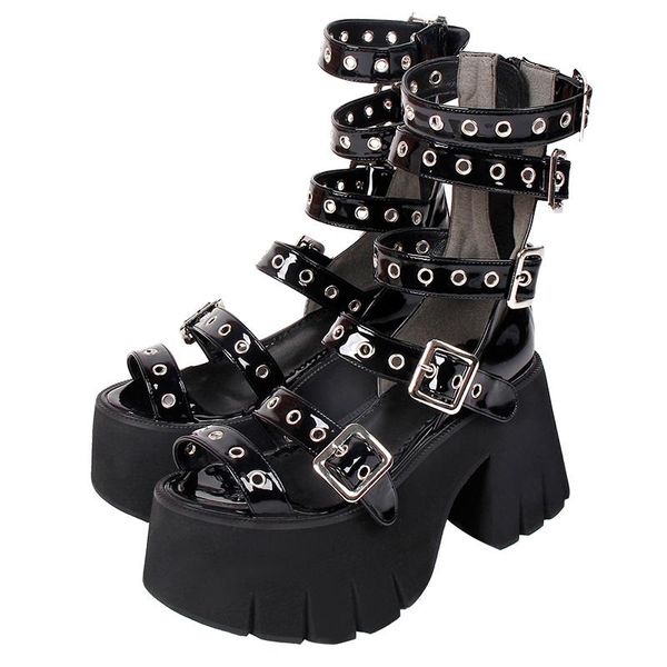 dress shoes angelic imprint woman lolita cosplay punk gothic lady high heels pumps girl princess summer party cool sandals 8951, Black
dress shoes angelic imprint woman lolita cosplay punk gothic lady high heels pumps girl princess summer party cool sandals 8951, Black