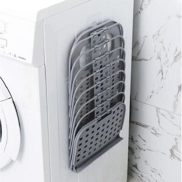 laundry storage & organization 1pc wall-mounted large basket household bathroom punching dirty clothes plastic hollow out hamper
laundry storage & organization 1pc wall-mounted large basket household bathroom punching dirty clothes plastic hollow out hamper