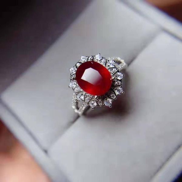 natural pigeon blood red luxury ruby flower pattern ring real 925 silver fine fashion charming jewelry for women cluster rings, Golden;silver
natural pigeon blood red luxury ruby flower pattern ring real 925 silver fine fashion charming jewelry for women cluster rings, Golden;silver