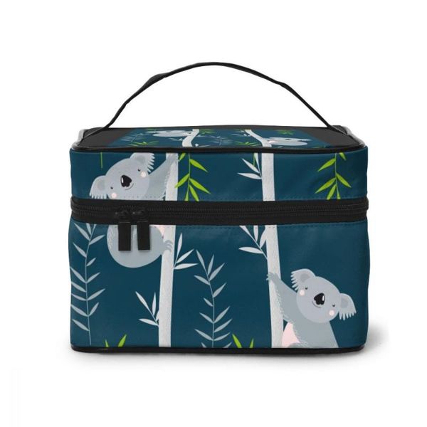 cartoon koalas on trees makeup bag women cosmetic toiletries organizer storage make up cases bags &
cartoon koalas on trees makeup bag women cosmetic toiletries organizer storage make up cases bags &