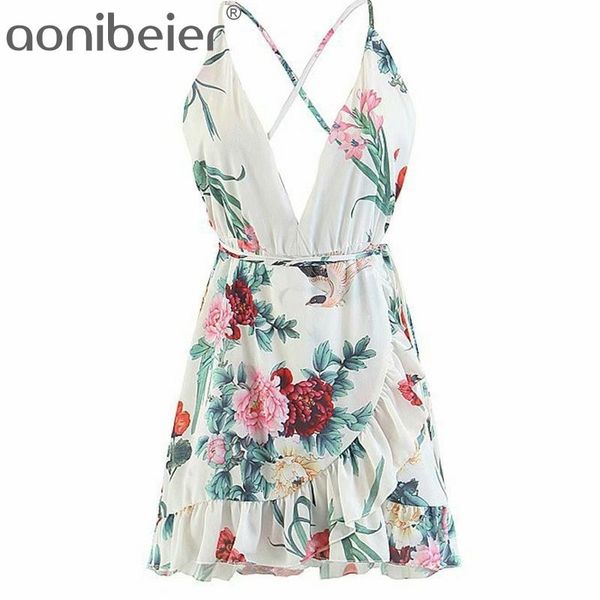 floral print holiday beach spaghetti strap dress summer sleeveless deep v women mini ruffles high waist es 210604, Black;gray
floral print holiday beach spaghetti strap dress summer sleeveless deep v women mini ruffles high waist es 210604, Black;gray