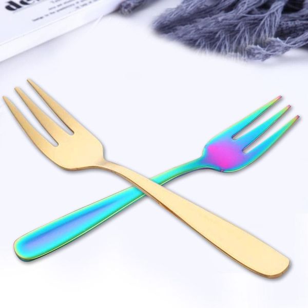 forks 8 pcs creative fruit fork stainless steel cake gold dessert two-tine mini in party kitchen tools #t2p
forks 8 pcs creative fruit fork stainless steel cake gold dessert two-tine mini in party kitchen tools #t2p