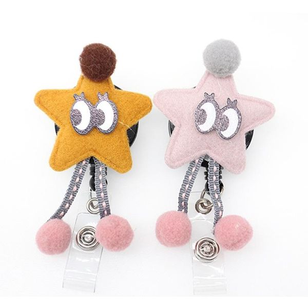 pins, brooches 20pcs/lot different kinds cute design cartoon star/bow fabric felt retractable id badge holder reel for /children's gift, Gray
pins, brooches 20pcs/lot different kinds cute design cartoon star/bow fabric felt retractable id badge holder reel for /children's gift, Gray