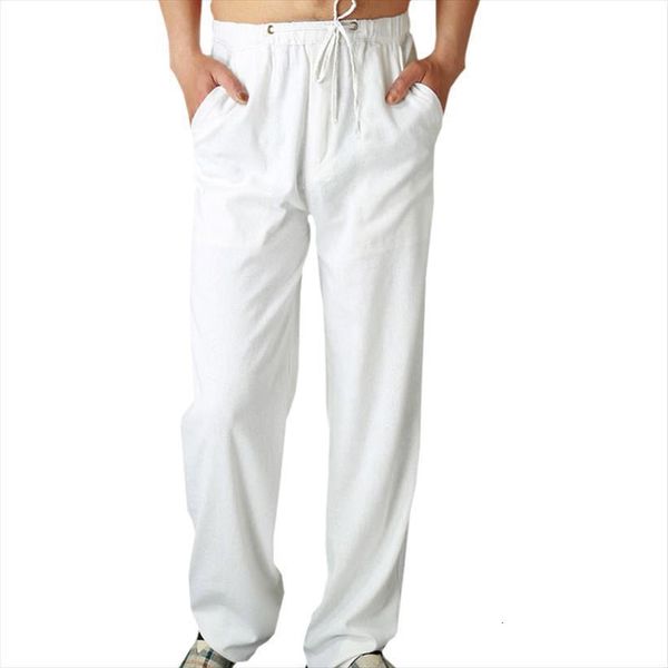 summer casual natural cotton women pants linen trousers white elastic waist straight y027, Black
summer casual natural cotton women pants linen trousers white elastic waist straight y027, Black