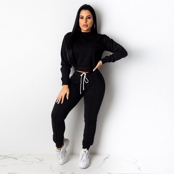 women's two piece pants +women's 2-piece set autumn 2021 long-sleeved pullover round neck + drawstring trousers suit casual sports, White
women's two piece pants +women's 2-piece set autumn 2021 long-sleeved pullover round neck + drawstring trousers suit casual sports, White