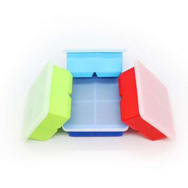 4-piece square silicone mold ice cube tray edible silicon four-hole 4-hole with lid baking moulds
4-piece square silicone mold ice cube tray edible silicon four-hole 4-hole with lid baking moulds