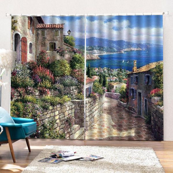 curtain & drapes 1pc polyester waterproof universal decorative printing for home el bedroom (seaside villa)
curtain & drapes 1pc polyester waterproof universal decorative printing for home el bedroom (seaside villa)