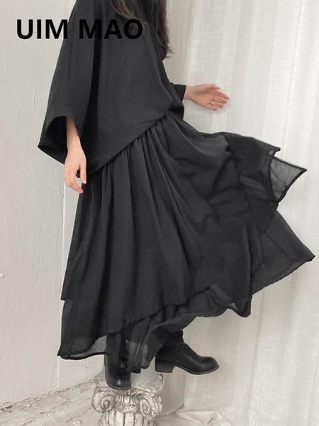skirts uim mao spring style yamamoto retro spray-dyed double layer cotton linen asymmetric elastic waist large skirt female, Black
skirts uim mao spring style yamamoto retro spray-dyed double layer cotton linen asymmetric elastic waist large skirt female, Black