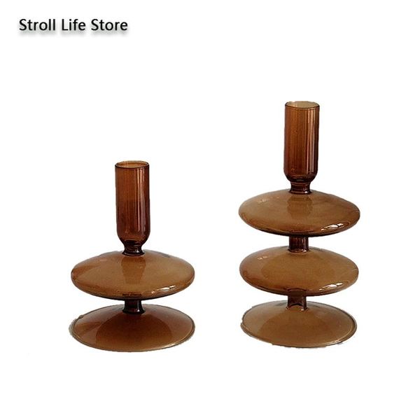 nordic ins retro brown candlestick glass candle holders cafe table centerpiece home furnishings decoration bougeoir gift fc471
nordic ins retro brown candlestick glass candle holders cafe table centerpiece home furnishings decoration bougeoir gift fc471
