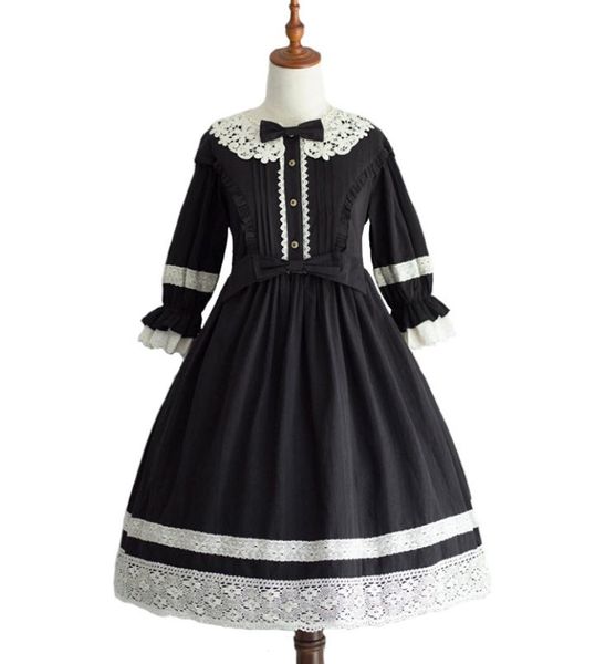 luxury casual dresses frh sweet lovely lori gothic lolita lace bow drs court drs, Black;gray
luxury casual dresses frh sweet lovely lori gothic lolita lace bow drs court drs, Black;gray