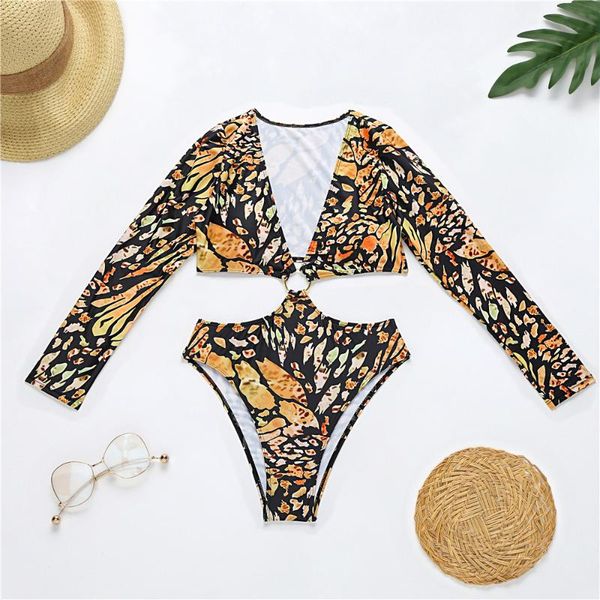 one-piece suits bandage long sleeve one piece swimsuit female high waist bikini 2021 leopard swimming suit for women ring swimwear monokini
one-piece suits bandage long sleeve one piece swimsuit female high waist bikini 2021 leopard swimming suit for women ring swimwear monokini