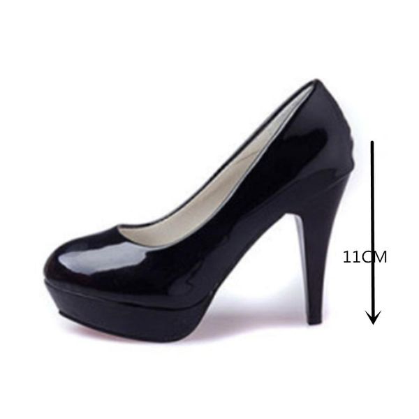 dress shoes 11cm ultra high heels lady temperament ol thin heel wedding round head red black white waterproof patent leather
dress shoes 11cm ultra high heels lady temperament ol thin heel wedding round head red black white waterproof patent leather