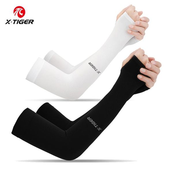 x-tiger cycling arm sleeves ice fabric anti-uv sunscreen running sleeve outdoor sport warmers men women elbow & knee pads, Black;gray
x-tiger cycling arm sleeves ice fabric anti-uv sunscreen running sleeve outdoor sport warmers men women elbow & knee pads, Black;gray