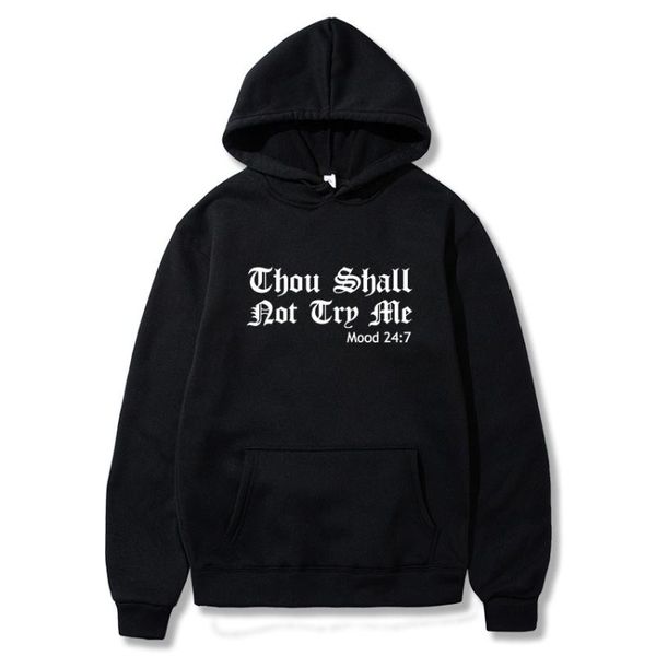 women's hoodies & sweatshirts letters thou shall not try me print women men winter 2021 fashion long sleeve velvet lady fleece streetwe, Black
women's hoodies & sweatshirts letters thou shall not try me print women men winter 2021 fashion long sleeve velvet lady fleece streetwe, Black