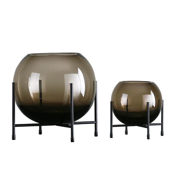 vases nordic round with metal shelf flower arrangement living room decor ornament glass pots office artware
vases nordic round with metal shelf flower arrangement living room decor ornament glass pots office artware
