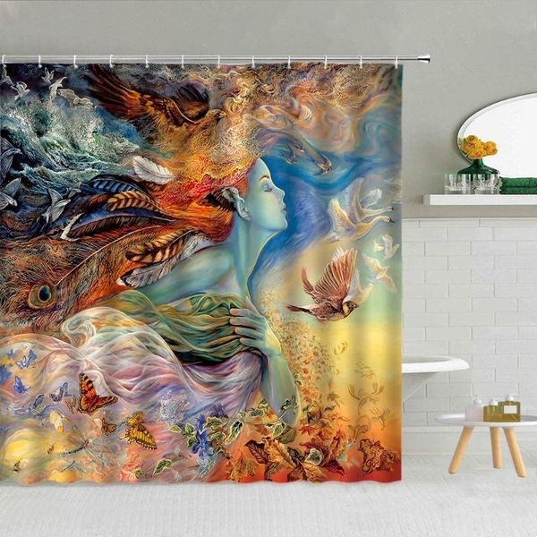 shower curtains retro european oil painting classical girl flower bird feather butterfly waterproof bathroom decor curtain set
shower curtains retro european oil painting classical girl flower bird feather butterfly waterproof bathroom decor curtain set