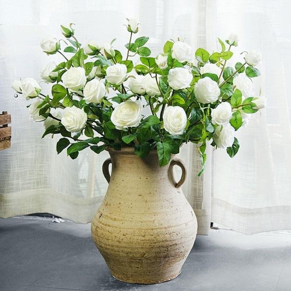 decorative flowers & wreaths artificial flower 60cm five-headed loli rose fake flower,silk head wedding decoration home christmas, valentine
decorative flowers & wreaths artificial flower 60cm five-headed loli rose fake flower,silk head wedding decoration home christmas, valentine