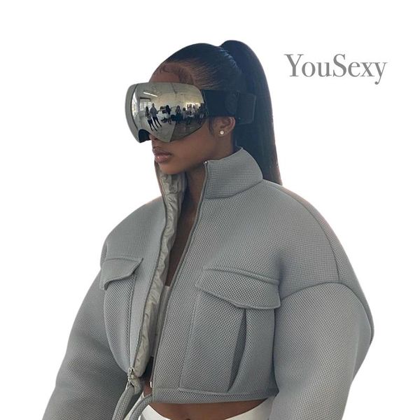 women's jackets youmesh plaid crop jacket turtleneck zipper pocket coat women solid slim drawstring autumn spring fall streetwear, Black;brown
women's jackets youmesh plaid crop jacket turtleneck zipper pocket coat women solid slim drawstring autumn spring fall streetwear, Black;brown
