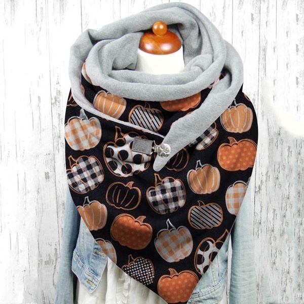 scarves winter warm cotton neckerchief halloween print womens button comfy soft wrap casual scarf shawls bufanda mujer a40, Blue;gray
scarves winter warm cotton neckerchief halloween print womens button comfy soft wrap casual scarf shawls bufanda mujer a40, Blue;gray