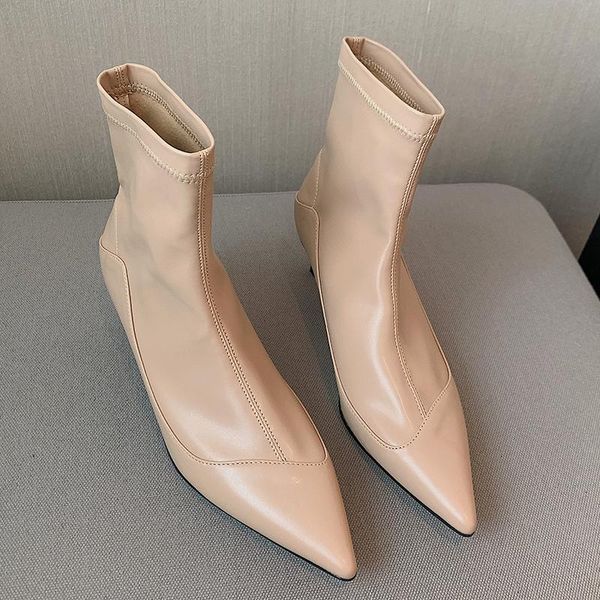 boots 2021 autumn women purplekhaki high heels ankle soft leather pointed toe western short party shoes, Black
boots 2021 autumn women purplekhaki high heels ankle soft leather pointed toe western short party shoes, Black