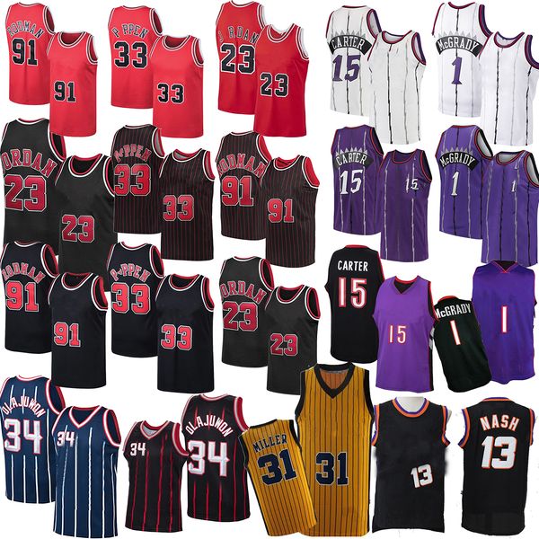 vintage basketball jerseys 1 mcgrady 15 carter 13 nash 55 williams 3 iverson 31 miller 24 markkanen 91 rodman 23 jd 34 olajuwon, Black;red
vintage basketball jerseys 1 mcgrady 15 carter 13 nash 55 williams 3 iverson 31 miller 24 markkanen 91 rodman 23 jd 34 olajuwon, Black;red
