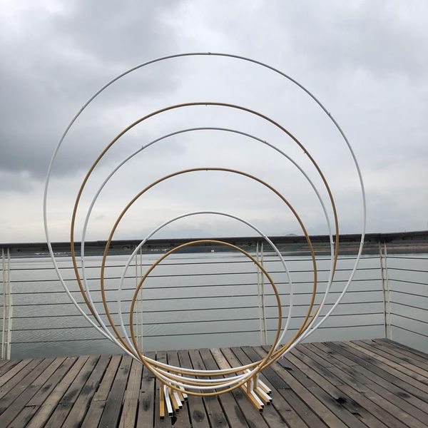 party decoration iron circle wedding arch props background single flower outdoor lawn door rack birthday
party decoration iron circle wedding arch props background single flower outdoor lawn door rack birthday