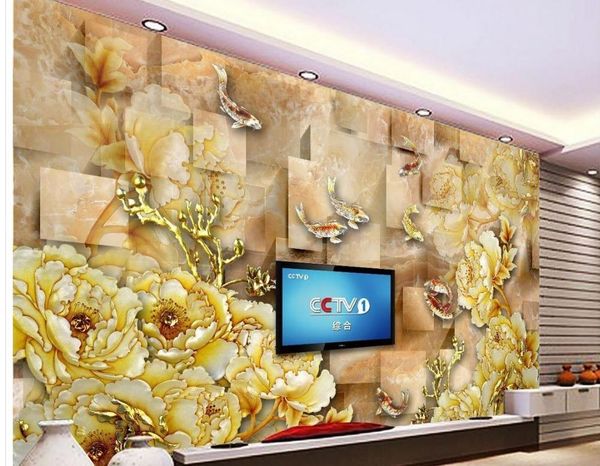 wallpapers custom po wallpaper large wall painting background paper peony carving color tv mural
wallpapers custom po wallpaper large wall painting background paper peony carving color tv mural
