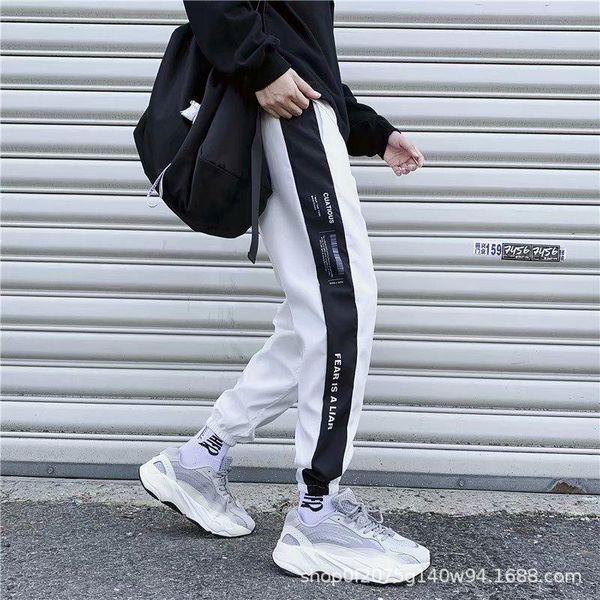 men's pants spring and autumn trend high street sports fashion beam feet small casual ins harem, Black
men's pants spring and autumn trend high street sports fashion beam feet small casual ins harem, Black