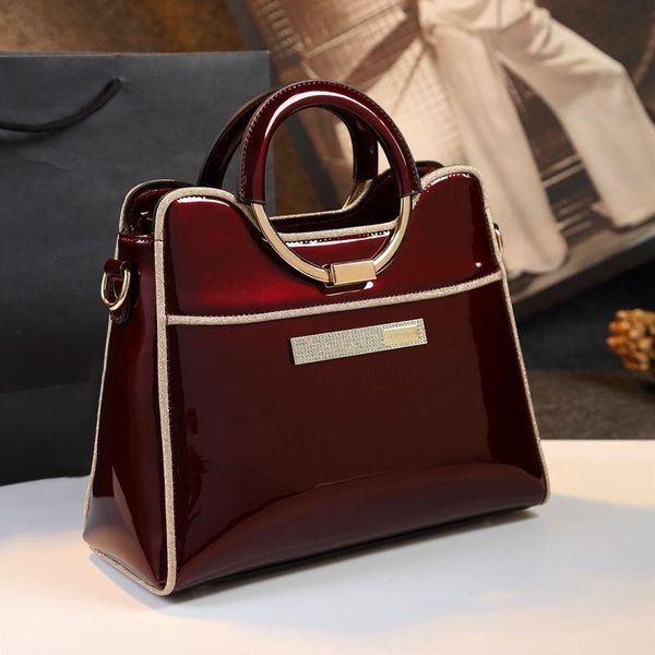 evening bags bright solid patent leather women fashion ladies simple luxury handbags casual shoulder messenger sac a main tote bag
evening bags bright solid patent leather women fashion ladies simple luxury handbags casual shoulder messenger sac a main tote bag