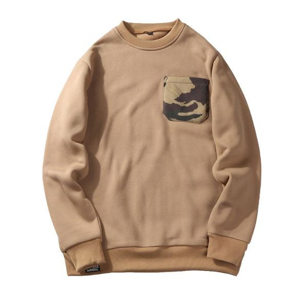 men's hoodies & sweatshirts fall/winter camouflage pocket sweater to keep warm foreign trade plus size, Black
men's hoodies & sweatshirts fall/winter camouflage pocket sweater to keep warm foreign trade plus size, Black